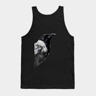 Dramabite Watercolor crow Tank Top